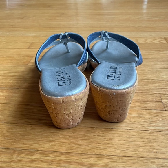 Italian Shoemakers Wedge Heels.  Size 8.5. Great Used Condition - Picture 6 of 8